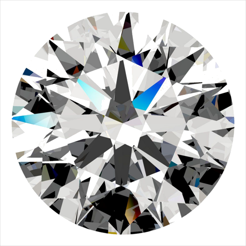 0.31 carat E-VVS2 Excellent cut Natūralus Round Deimantas (1)