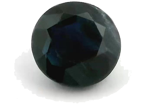 0.59 carat BLUE Round Safyras (1)