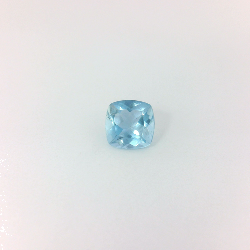 0.49 carat BLUE Cushion Aquamarine (1)
