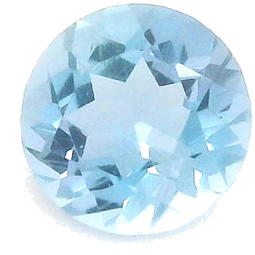 0.24 carat BLUE Round Aquamarine (1)