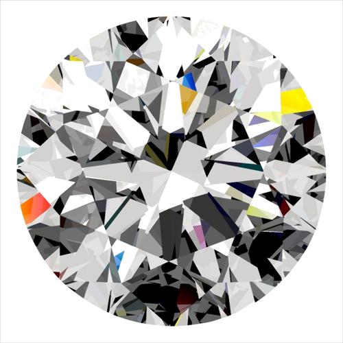 0.32 carat D-SI1 Excellent cut Natūralus Round Deimantas (1)