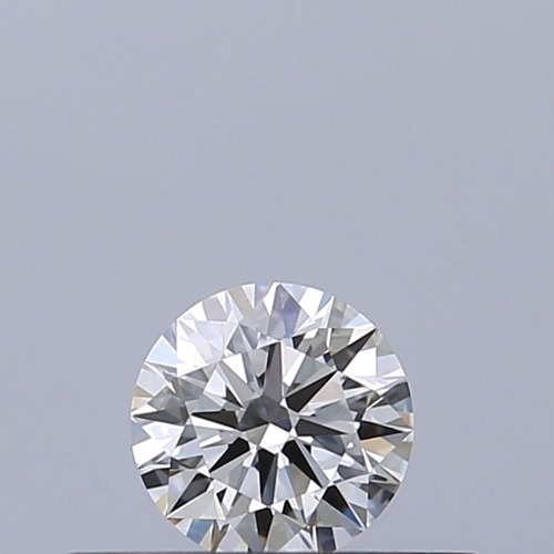 0.23 carat F-VVS2 Excellent cut Natūralus Round Deimantas (1)