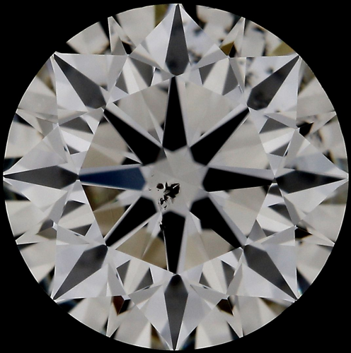 1.0 carat H-SI2 Excellent cut Natūralus Round Deimantas (1)