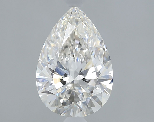 1.01 carat H-SI1 Natūralus Pear Deimantas (1)