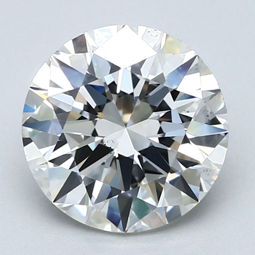3.5 carat H-VS2 Excellent cut Natūralus Round Deimantas (1)