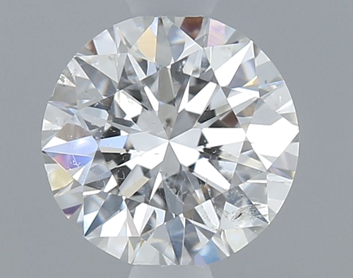 0.6 carat F-SI2 Excellent cut Natūralus Round Deimantas (1)