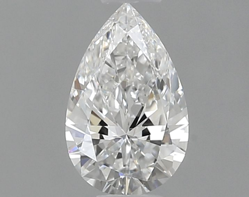 0.51 carat F-IF Natūralus Pear Deimantas (1)