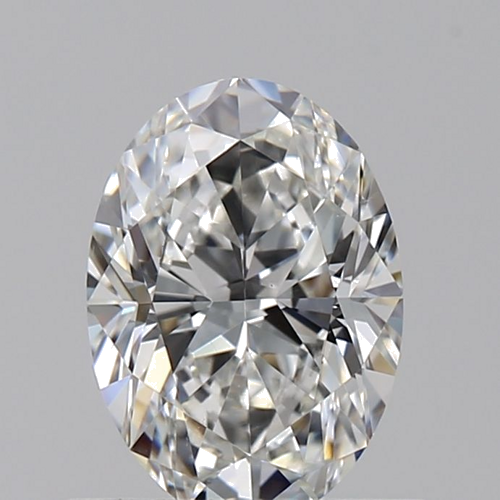 0.66 carat G-VS2 Natūralus Oval Deimantas (1)