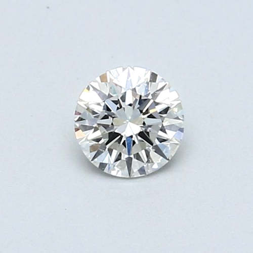 0.37 carat F-VVS2 Very Good cut Natūralus Round Deimantas (1)