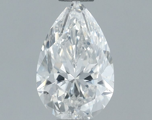 0.5 carat F-SI1 Natūralus Pear Deimantas (1)