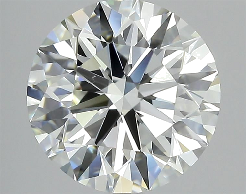 2.18 carat I-VS1 Excellent cut Natūralus Round Deimantas (1)
