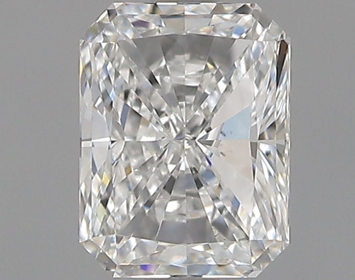 0.51 carat F-VS2 Natūralus Radiant Deimantas (1)