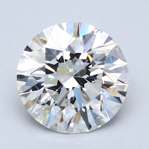 3.05 carat F-SI2 Very Good cut Natūralus Round Deimantas (1)