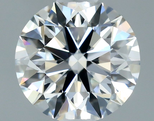 0.58 carat F-VVS1 Excellent cut Natūralus Round Deimantas (1)