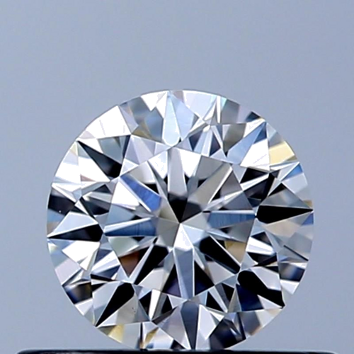 0.42 carat F-VS2 Excellent cut Natūralus Round Deimantas (1)