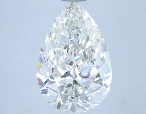 2.0 carat I-VS2 Natūralus Pear Deimantas (1)