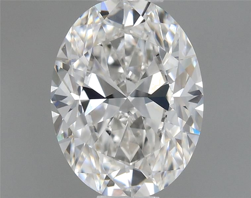 0.6 carat G-VVS2 Natūralus Oval Deimantas (1)
