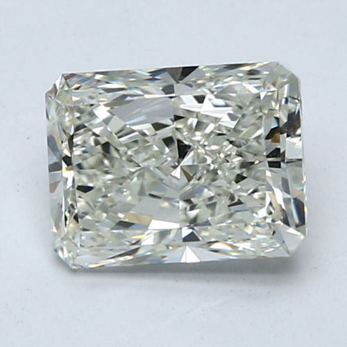 2.01 carat J-SI1 Natūralus Radiant Deimantas (1)