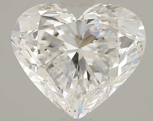 2.5 carat D-SI1 Natūralus Heart Deimantas (1)
