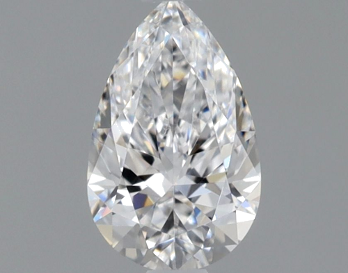 0.5 carat D-VVS1 Natūralus Pear Deimantas (1)