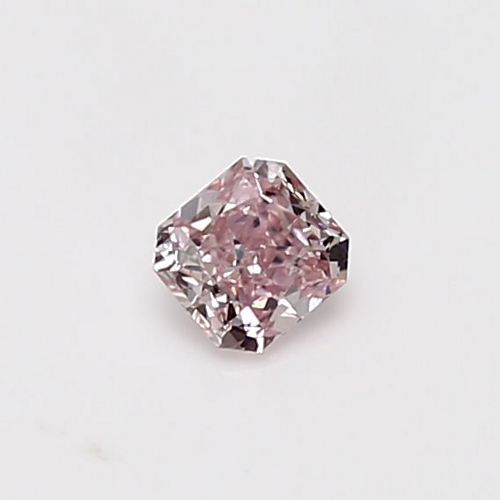 0.25 carat Fancy Pink-SI2 Natūralus Radiant Deimantas (1)
