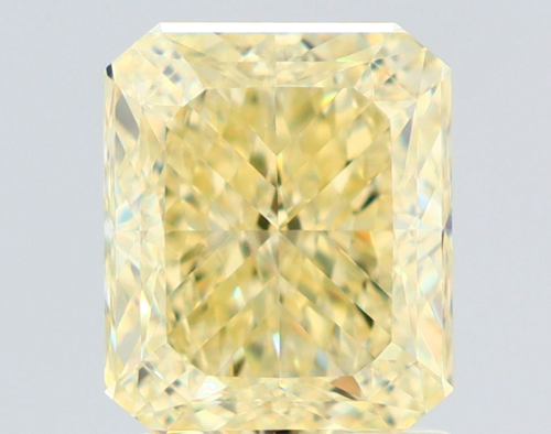 2.01 carat Fancy Yellow-VVS2 Natūralus Radiant Deimantas (1)