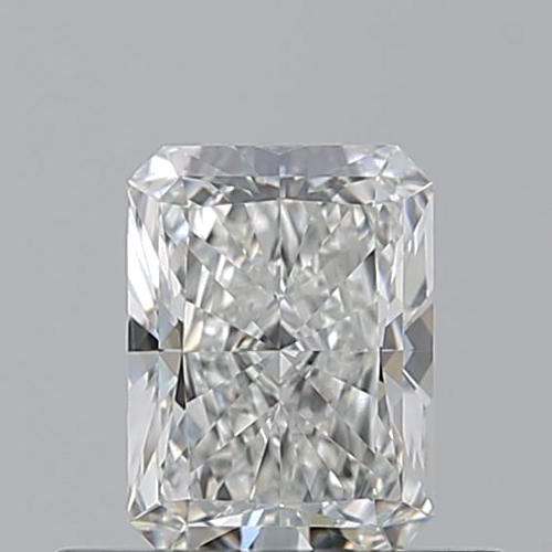 0.53 carat F-VS2 Natūralus Radiant Deimantas (1)