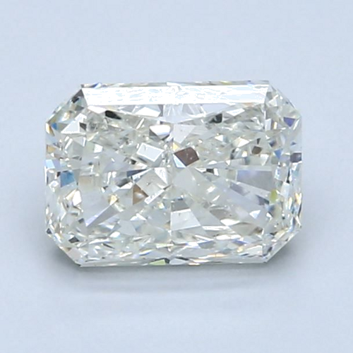 1.51 carat J-SI2 Natūralus Radiant Deimantas (1)