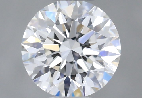 0.41 carat F-VVS2 Excellent cut Natūralus Round Deimantas (1)