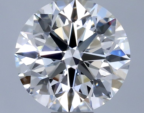 0.61 carat F-VVS2 Excellent cut Natūralus Round Deimantas (1)