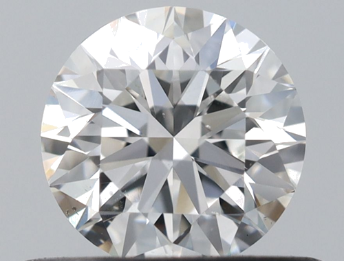0.5 carat F-SI1 Excellent cut Natūralus Round Deimantas (1)