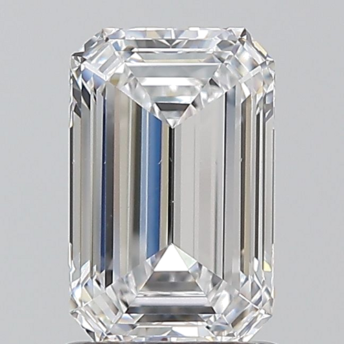1.3 carat D-VS2 Natūralus Emerald Deimantas (1)
