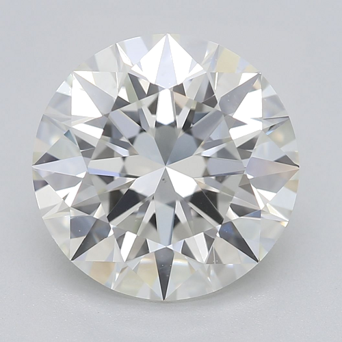 3.01 carat I-VS2 Excellent cut Natūralus Round Deimantas (1)