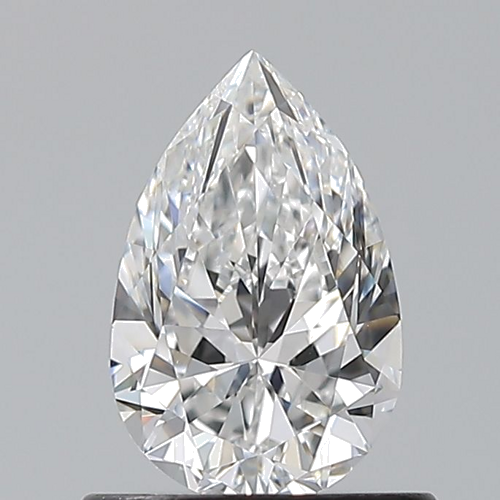 0.7 carat E-VVS2 Natūralus Pear Deimantas (1)