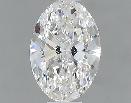 0.5 carat F-VVS2 Natūralus Oval Deimantas (1)