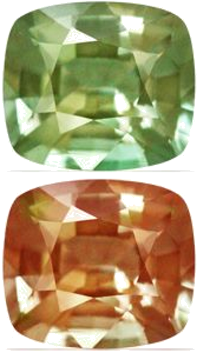 0.31 carat GREEN Cushion Alexandrite (1)
