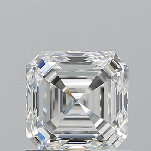 1.04 carat H-VS1 Natūralus Asscher Deimantas (1)