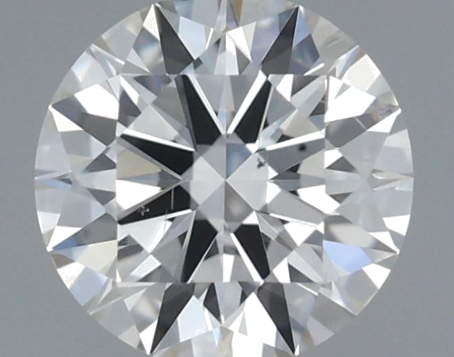 0.51 carat I-SI1 Excellent cut Natūralus Round Deimantas (1)