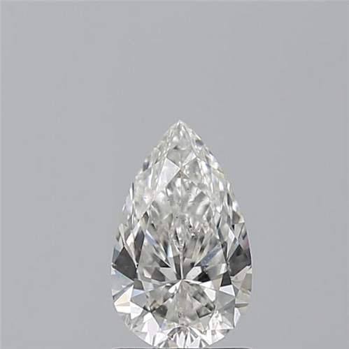 1.0 carat G-SI2 Natūralus Pear Deimantas (1)