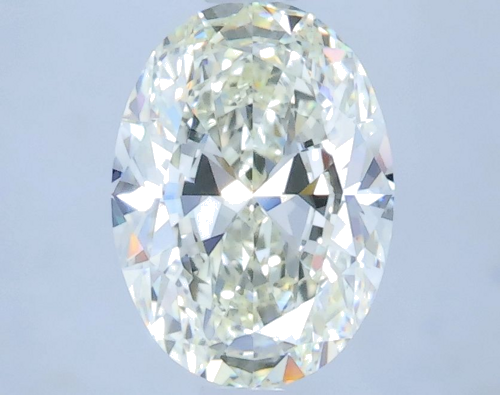 1.29 carat K-IF Natūralus Oval Deimantas (1)