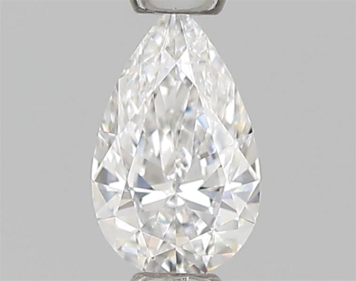 0.3 carat E-VVS1 Natūralus Pear Deimantas (1)