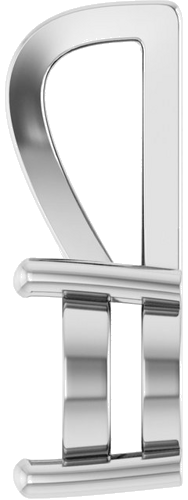 Pakabukas „Solitaire“ 925 Sidabro Oval 10mm x 8mm (3)