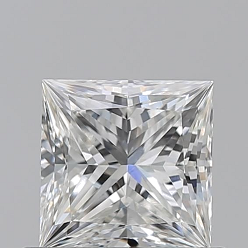 0.71 carat G-VS2 Natūralus Princess Deimantas (1)