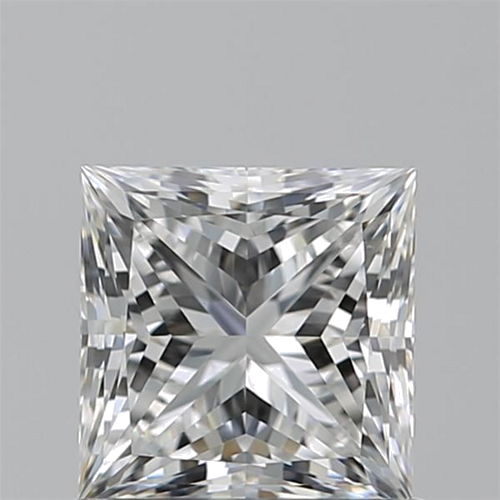 1.02 carat E-VS2 Natūralus Princess Deimantas (1)