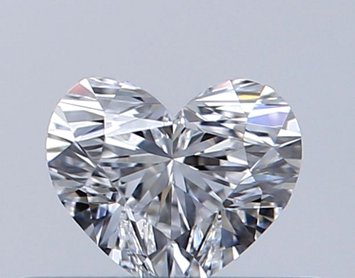 0.35 carat D-VVS1 Natūralus Heart Deimantas (1)