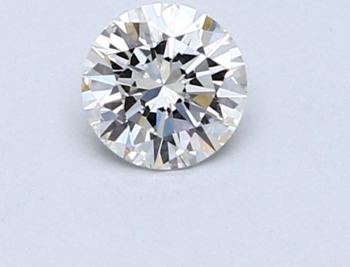 0.39 carat F-VVS1 Excellent cut Natūralus Round Deimantas (1)