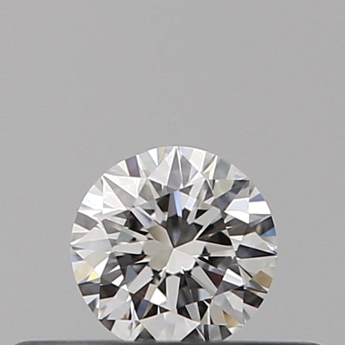 0.18 carat F-VVS2 Excellent cut Natūralus Round Deimantas (1)