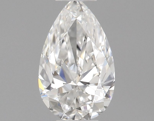 0.23 carat F-VVS2 Natūralus Pear Deimantas (1)