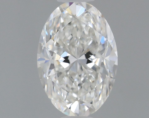 0.4 carat F-VVS2 Natūralus Oval Deimantas (1)