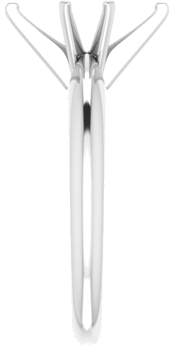 Sužadėtuvių Žiedas „Heavy Solitaire“ 585 Baltojo Aukso Marquise 10.5mm x 5.5mm (4)